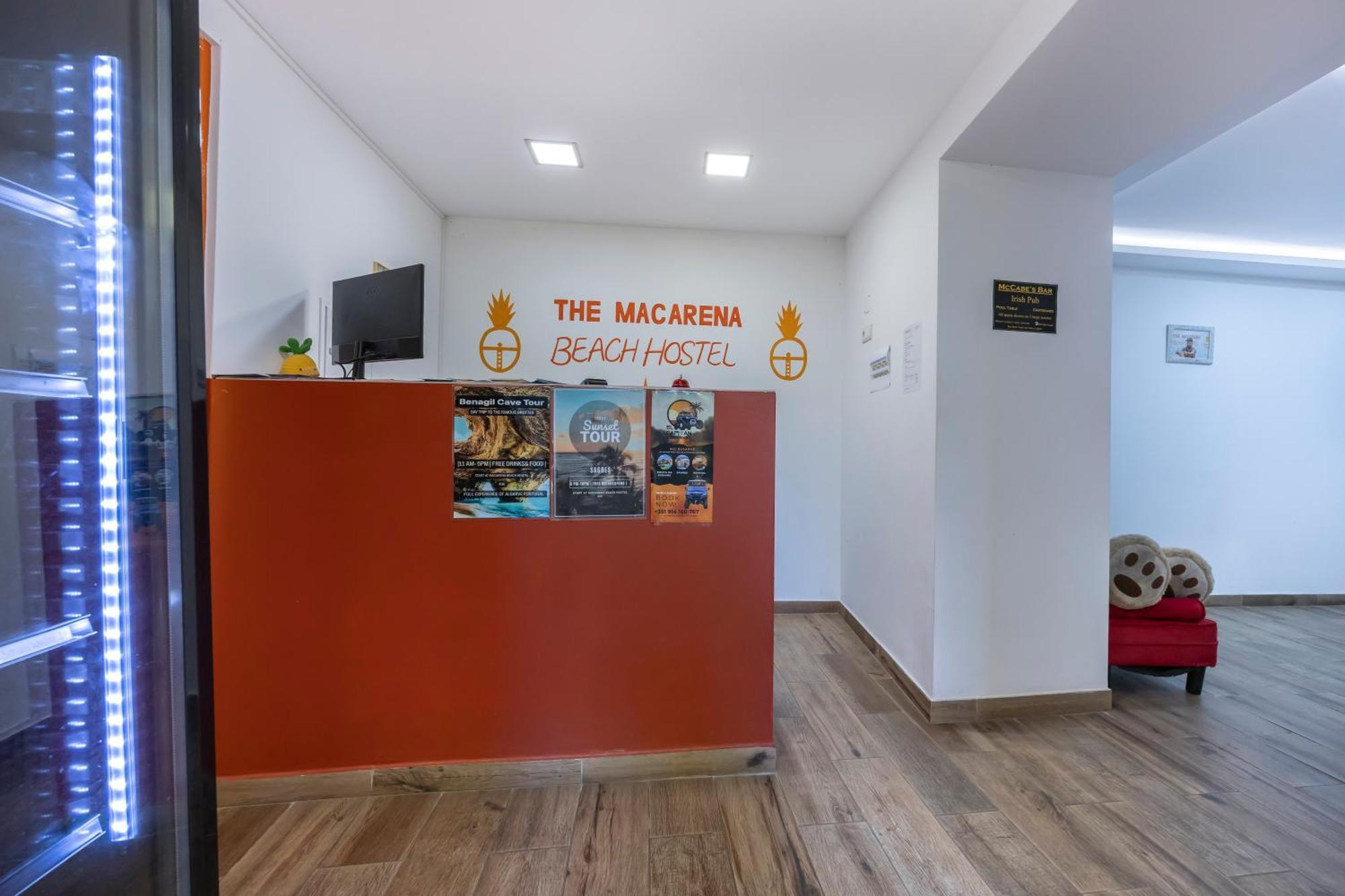 The Macarena Beach Hostel Лагуш Екстер'єр фото
